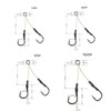 4X Twin Hook Jig Assist Hooks Fishing Lures Micro Slow