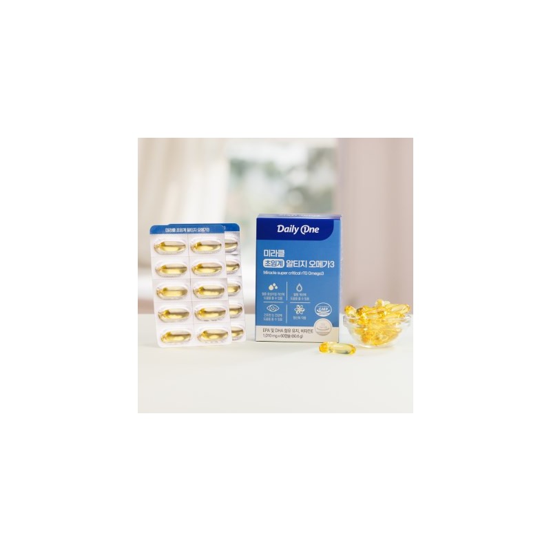 DAILYONE Daily One Miracle Supercritical Altige Omega 3 1010mg