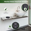 Water Leak Detector Sensor Alarm: Home Water Flooding Monitor Smart