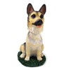Animal Den German Shepherd Tan and Black Dog Bobblehead Figure