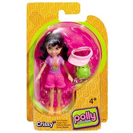Polly Pocket 9.5cm Doll and Accessory: Backpacking CRISSY