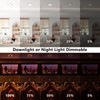 CycevSun 12 Pack 6 Inch LED Recessed Light with Night