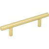 ELEMENTS 3" c-c Brushed Gold Kitchen Cabinet Hardware Drawer Pulls
