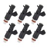 Vphix 6PCS Fuel Injectors Compatible with 2012-2015 Honda Pilot 3.5L
