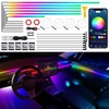 Dreamcolor Acrylic Interior Car LED Strip Light with Wireless APP,