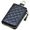 Seiwa Smart Key Case Plus Quilt Black WA12
