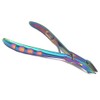 OdontoMed2011 Titanium Coaded 'Cuticle Nippers Rainbow Color ODM