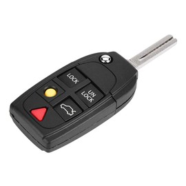 Car Key Shell Cover Shell Car Button Remote Flip Key Case for S60 S80 V70 XC70 XC90 Car Button Remote Control Flip Key Shell Case