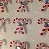Jolee's Boutique CHRISTMAS CRAFTS CHRISTMAS GLITTER CANDY CANES WITH GEMESTONES