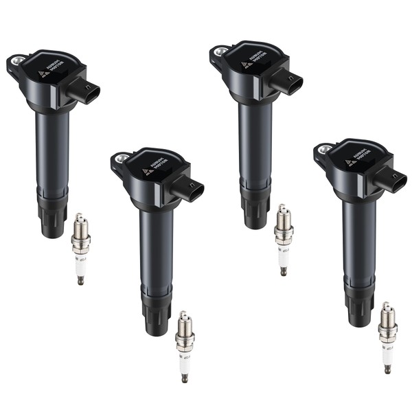 Set of 6 Ignition Coil Pack UF557 & Iridium Spark