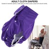 Adjustable Adult Cloth Diapers Anti Leakage Reusable Pocket Nappy for