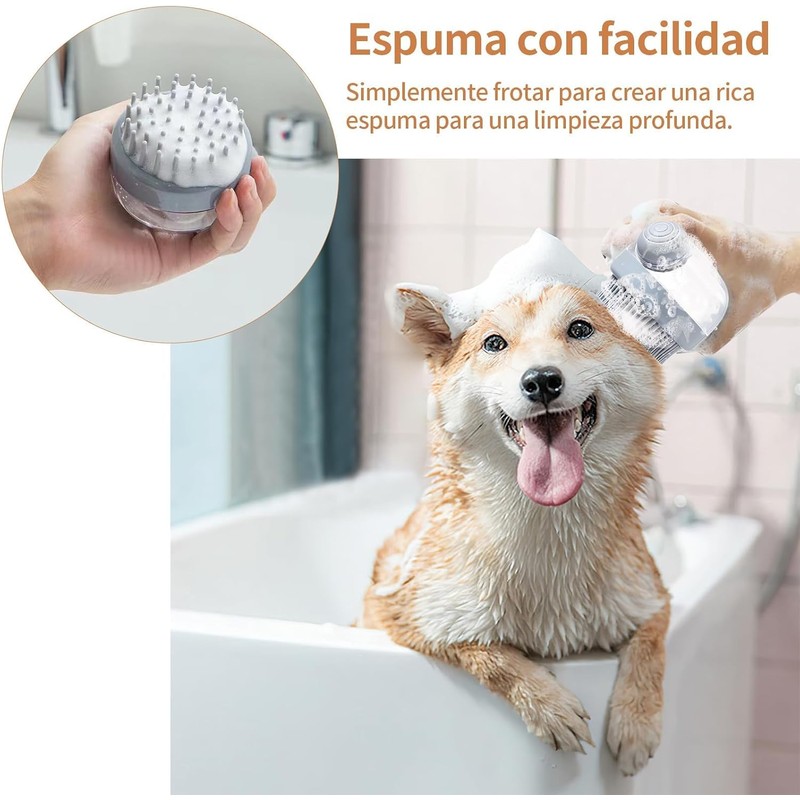 GeorgeX Cepillo Corporal de Silicona, 2 Pcs Cepillo de Baño