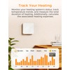 Refoss Heating Thermostat WiFi, Water Underfloor Heating Thermostat Boiler, Smart