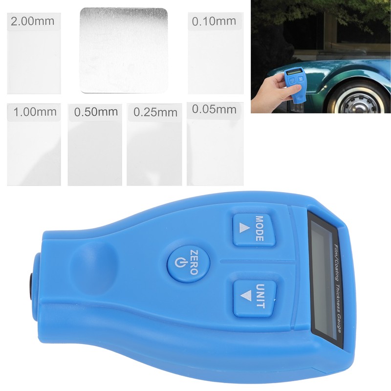 Professional Coating Thickness Gauge Car Automotive Paint Coating Thickness Tester