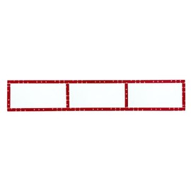 GALOFAY Self Adhesive Door Kick Plate 34 inches Acrylic Decorative Plates Pets Scratches Protector for Stick On 36 inches Doors, 1/10 inch Thickness 6"x 34" White