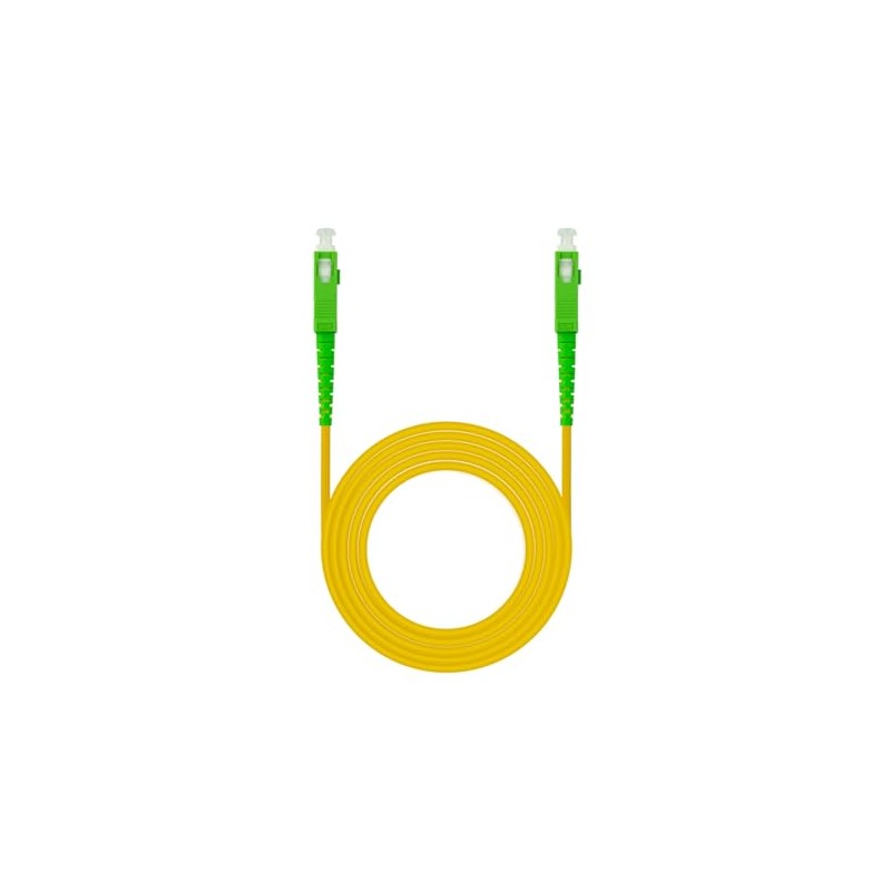 Blendend SC/APC-SC/APC Singlemode Fibre Optic Cable LSZH Cover (LSZH Low