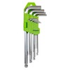 Sealey Siegen 9pc Long Ball-End Allen Key Hex Set -