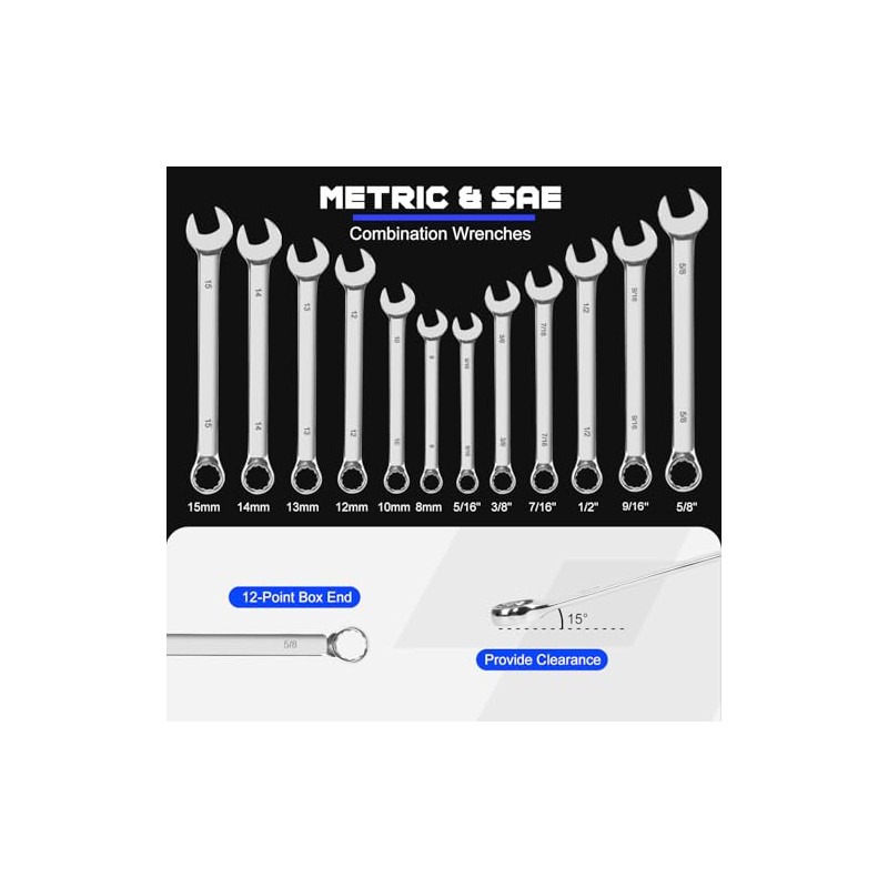 Prostormer Mechanic Tool Set, 240-Pieces Universal Household Auto Repair Tool