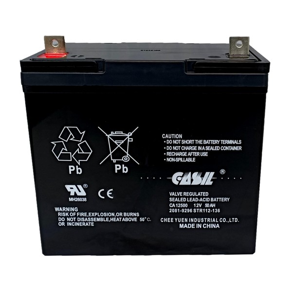 12V 50Ah Replacement Battery Compatible with 2081-9296 Simplex Grinnell Fire
