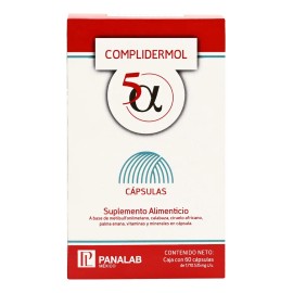 Complidermol 5 Alfa Plus 60 Cápsulas