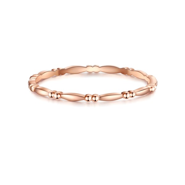 Glanzstücke München Women's Band Ring 925 Sterling Silver, Silver