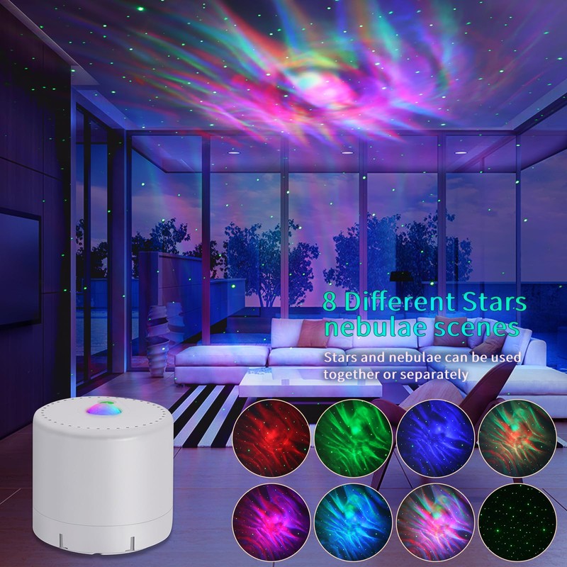 Galaxy Projector, Star Projector for Bedroom, Galaxy Light Projector with