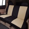 Flying Banner Car Seat Covers Set Beige Tan Front Seats