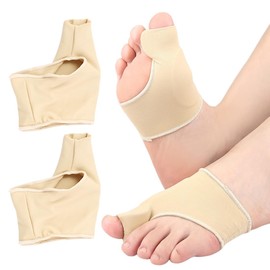 KEMUZ Hallux Valgus Bandage 2er Set – Korrektur & Schmerzlinderung für Damen & Herren | Weiches SEBS-Gel & Atmungsaktive Bandage | Ideal für Alltag, Sport & enge Schuhe | Hallux Valgus Korrektur