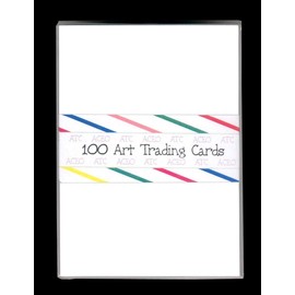 500 Blank White ACEO ATC Artist Trading Cards ~ Drawing CARDSTOCK