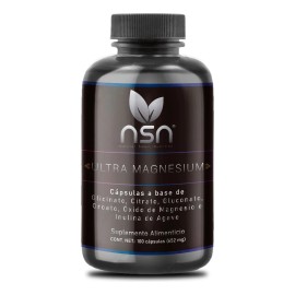 Ultra Magnesium | Oroato Glicinato Citrato Gluconato Citrato Sabor Sin sabor