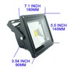 QUANS 20W 12V 24V AC DC Ultra Bright White LED