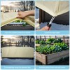 COZYDIG 2-Pack Winter Plant Covers Freeze Protection, 59"x17.7"x15.7"Rectangular Garden Covers