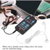 Mini Voice Changer Device, Portable 8 Sound Effects Support Multi
