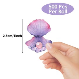 EPCDBBRT 2 Rolls Of Marine Animal Stickers, Children’S Cartoon Stickers, Decorative Stickers, Cute Stickers, Can Be Used To Decorate Water Bottles, Luggage, And Notebooks