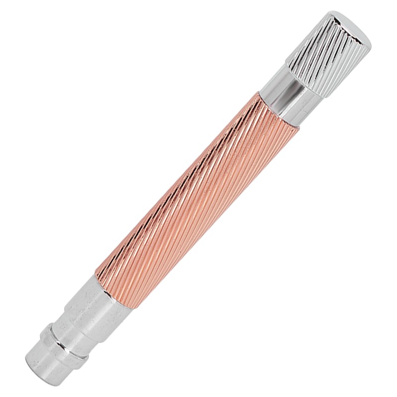 Safety Razor Handle Anti Slip Washable Reusable Metal Hand Shaver