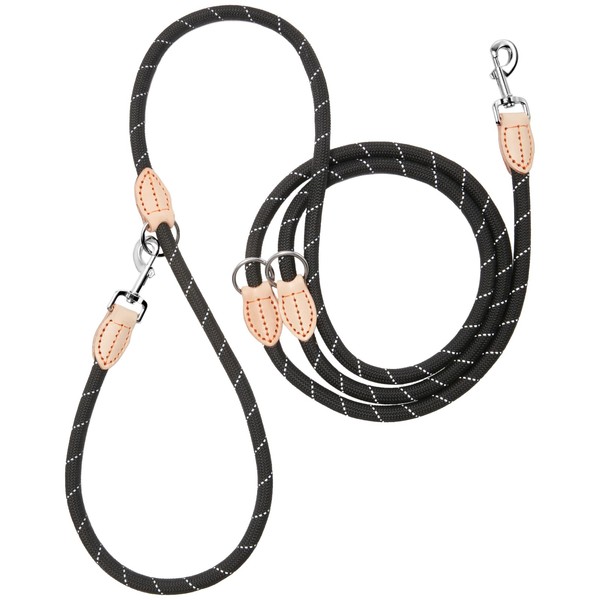 Dog Lead 3 m Large Double Reflective Premium Dog Lead
