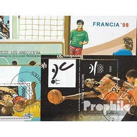 Prophila Collection Motifs 10 different blocks ball sports (stamps for collectors) ball games without football (basketball/handball/baseball)
