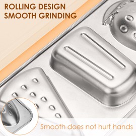 Adorila Stainless Steel Popsicle Molds for Kids, Homemade Ice Cream Molds Set, Reusable Ice Pop Maker with Lid and Sticks