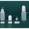 lasenersm 20 Pieces 10ml LDPE Plastic Thin Tip Dropper Bottles