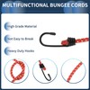 INFINAUTO Luggage Cords with Hooks 100cm Motorcycle Trailer Trucks Cargo