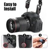 QMLING 2 Pack Camera Strap Quick Release with Camera Wrist