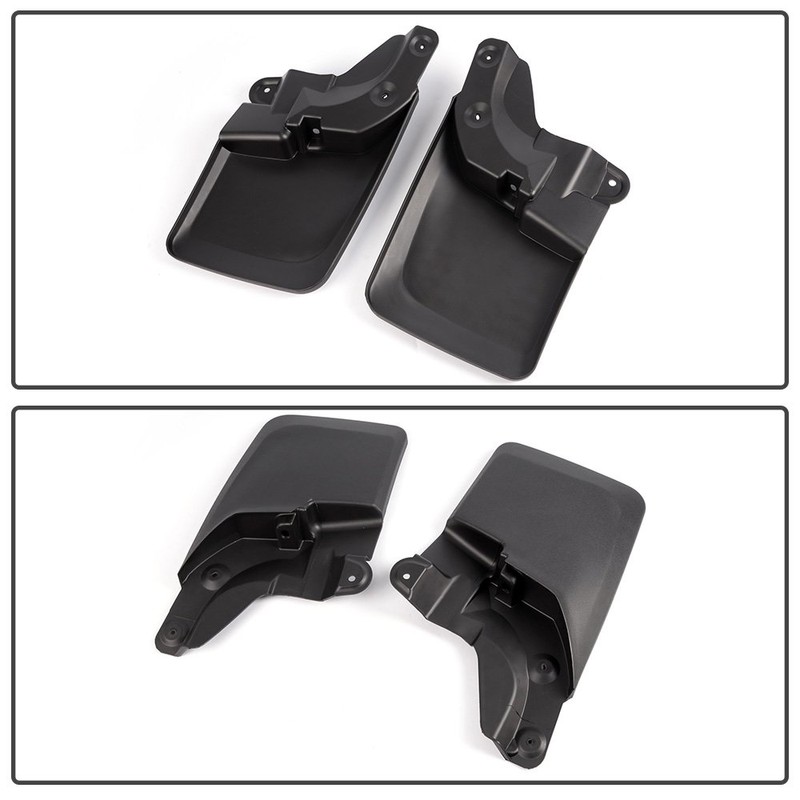 4Pcs Front+Rear Splash Mud Flaps Splash Guards Wheel Mudguards Compatible