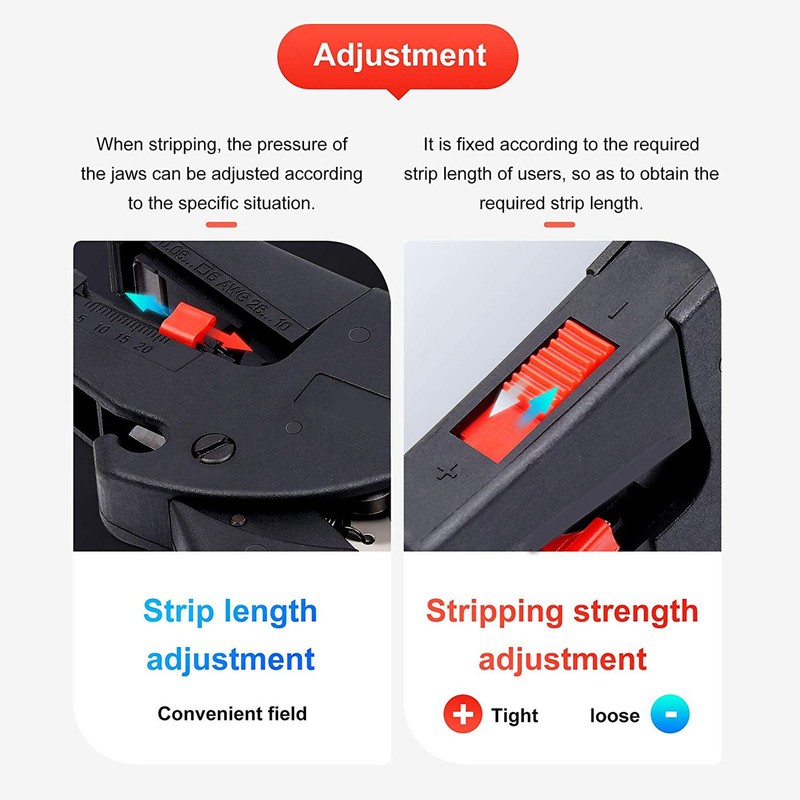 Wire Stripper Auto Cable Cutter Mini Line Stripping Tool for