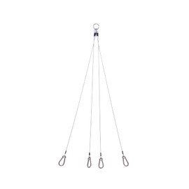 ZenWidea Heavy Duty Stainless Steel Crab Pot Harness 4 Arm Crab Trap Harness for Prawn Trap and Shrimp Pot