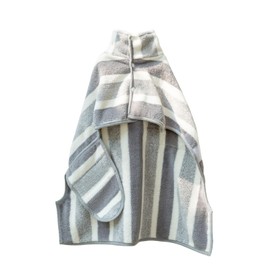 Dog Bath Towel - Pet Cat Bath Robe | Striped Absorbent Microfiber Blanket for Beach Bathroom Puppy Home Salon Car Rides Shower After-Swim