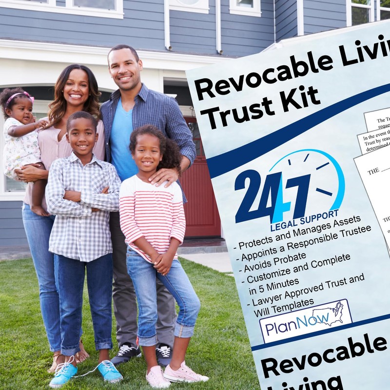PlanNow Revocable Living Trust Kit for Individuals -Do It Yourself