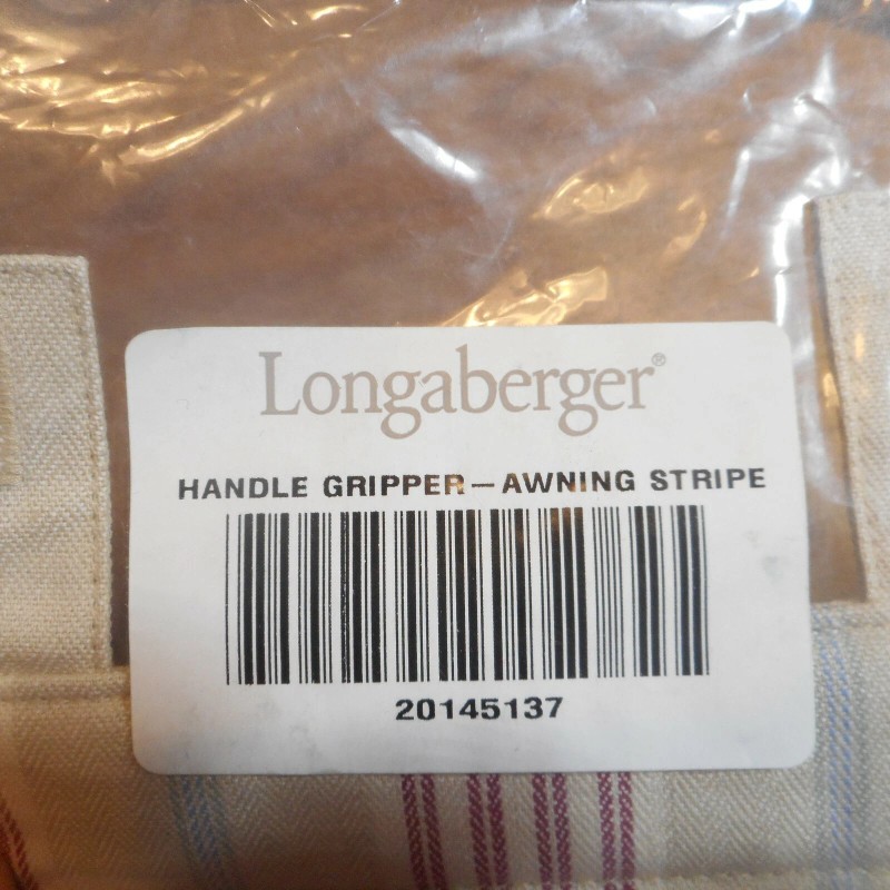 Longaberger Gripper Liner Awning Stripe #20145137
