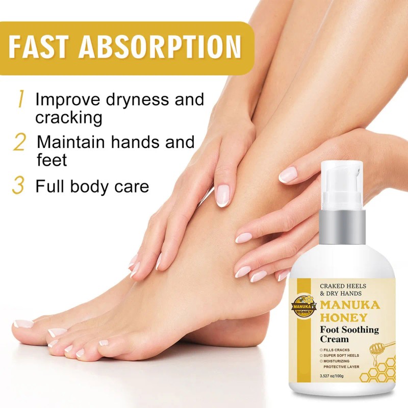 Sequedad, Agrietamiento Y Descamación De Los Pies Con Crema