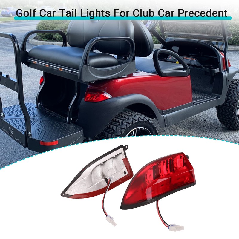 10L0L Golf Cart Tail Lights for Club Car Precedent 2004-Up