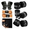 Kit Vendas Para Rodilla Knee Wraps + Coderas +muñequeras Gym